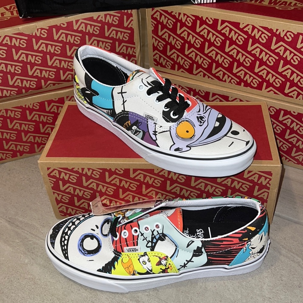 🎄Disney x Vans Era Halloween town nightmare before Christmas Sneakers 💀 - Picture 3 of 11